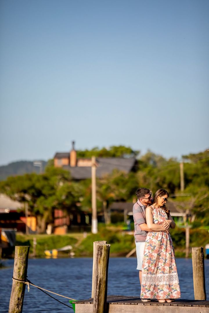 Foto Ensaio de Casal ao por do Sol Foto Ensaio de Casal ao por do Sol - Imagem 4